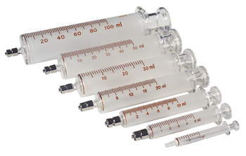 Glass Syringe Sizes